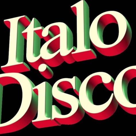 Italo Disco  Megamix by Dávid Varga 70s Inspired Graphic Design, Italian Disco Aesthetic, Italian Disco Party, Italo Disco Aesthetic, 80s Disco Aesthetic, Disco Typography, Disco Graphic Design, Disco Font, Italian Disco