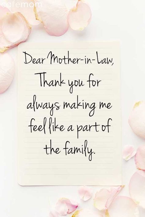 For an Amazing Mother-in-Law Mother In Law Love Quotes, Birthday Wishes For Mom In Law, Mothers Day Cards For Mother In Law, Mothers Day Message For Mother In Law, Birthday Quotes For Mother In Law, Mother In Law Message, Mothers Day Quotes For Mother In Law, Future Mother In Law Quotes, Happy Birthday Wishes Mother In Law