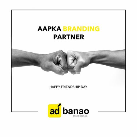 Partnership Creative Ads, Friendship Day Creative Ads By Brands, Success Creative Ads, Friendship Creative Ads, Happy Friendship Day Creative Ads, Friendship Day Creatives, Friendship Day Social Media Post, Friendship Day Creative Ads, Friendship Day Creative