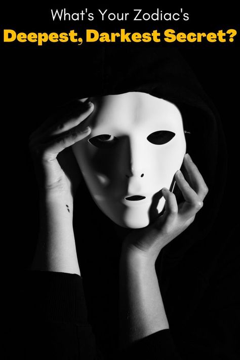 The Deepest Darkest Secrets Of Each Zodiac Revealed Deepest Darkest Secrets, Mask Photoshoot, Dark Mask, Mask Photography, Wattpad Background, Mask Aesthetic, Moon Reading, Theatre Masks, Black And White Face