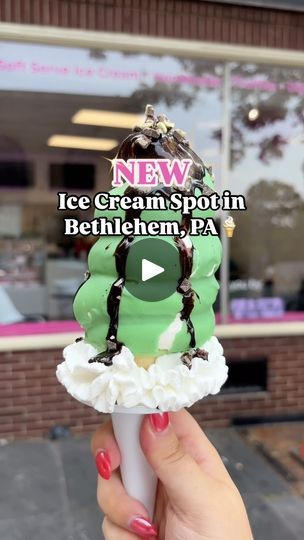 174K views · 16K reactions | This new ice cream spot in Bethlehem is UNREAL! Trust us on this 🤤🍦😍 

Lehigh Valley’s Batch Microcreamery and Truffle Bar have teamed up to launch @twistedndipped! Enjoy Batch’s soft serve, topped with traditional ice cream toppings and/or dipped in Truffle Bar’s rich chocolate for a decadent dessert experience! 🍫😋 AND they have vegan options! 🌱

Shown in the video:
➡️ Back for S’more 
Chocolate Dip, Marshmallow Sauce, Graham Cracker, Vanilla Ice Cream
➡️ Main Street Mint 
Mint Dip, Chocolate Sauce, Crushed Andes Mint, Vanilla Ice Cream
➡️ Dreamsicle
Creamsicle Dip, Marshmallow Sauce, Rainbow Sprinkles, Vanilla Ice Cream

Now share with a friend who would LOVE this! 👀🍦

Twisted & Dipped
📍446 Main St, Bethlehem, PA 18018
•
•
•
•
#DiscoverLehighValley # Mint Dip, Marshmallow Sauce, Chocolate Dip, Andes Mint, Bethlehem Pa, Ice Cream Toppings, Lehigh Valley, Rainbow Sprinkles, Chocolate Sauce