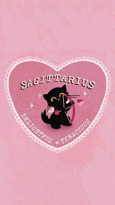 Pink Sagittarius Aesthetic, Sagittarius Aesthetic Art, Sagittarius Aesthetic Wallpaper, Sagittarius Drawing, Sagittarius Zodiac Art, Birthday Sagittarius, Sagittarius Sticker, Sagittarius Wallpaper, Uni Room