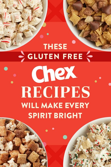 Curl up with a cozy blanket, a holiday movie, and a family-favorite gluten free Chex recipe📺😋. Shop recipes in one click! Gluten Free Holiday Chex Mix Recipes, Gluetin Free Snacks, Recipes For Celiacs, Gluten Free Chex Mix Recipes Christmas, Gluten Free Treats Christmas, Gluten Free Christmas Goodies, Celiac Recipes Dessert, Gluten Free Christmas Treats Easy, Gf Chex Mix Recipe