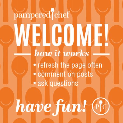 Pampered Chef Party Images Welcome, Welcome Pampered Chef Party, Pampered Chef Virtual Party Games, Pampered Chef Welcome To The Party, Pampered Chef Virtual Party, Consultant Games, Virtual Party Games, Chef Images, Party Games Christmas