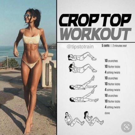 All of us want a flat toned tummy that we can show off but those evasive muscles refuse to be crunched into shape no matter how hard we try. . . #workoutmotivation #fitnessmotivation #fitnessgoals #fitnessdiet #dietplan #exercise Sweating Remedies, Crop Top Workout, Workout Morning, Easy Abs, Summer Body Workouts, Trening Fitness, Body Workout Plan, Triceps Workout, At Home Workout Plan