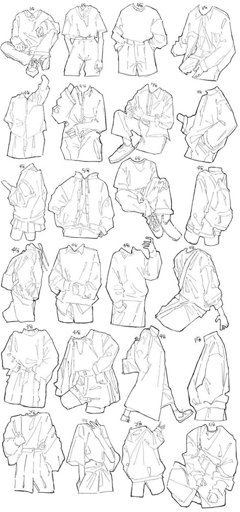 Otome Pose Reference, Manga Refrences Poses, Clothing Refrences Drawings, Drawing Anime Clothes, Anime Drawings Tutorials, Drawing Clothes, Art Tutorials Drawing, Anime Poses Reference, Drawing Base