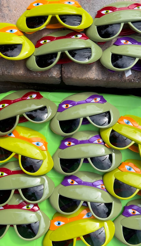 Teenage Mutant Ninja Turtles TMNT birthday party theme. Turtles Birthday Party Ideas, Teenage Mutant Ninja Turtle Party, Ninja Turtles Birthday Party Ideas, Ninja Turtle Theme Party, Teenage Mutant Ninja Turtles Birthday, Ninja Turtles Birthday, Turtle Birthday Parties, Ninja Turtles Birthday Party, Mutant Mayhem