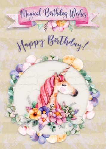 A magical Unicorn Birthday greeting card for a lovely granddaughter ! #happybirthday Magical Birthday Wishes, Birthday Granddaughter, 6th Birthday Girls, Granddaughter Quotes, Happy Birthday Niece, Deer Baby Shower Invitations, Happy 11th Birthday, Happy 12th Birthday, Notes Book