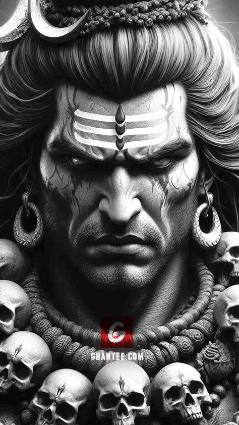 Angry Lord Shiva Drawing, Mahadev Angry Lord Shiva, Aghori Shiva Angry, Angry Mahadev, Mahadev Art, Angry Images, Angry Wallpapers, Bhagwan Shiv, Angry Lord Shiva