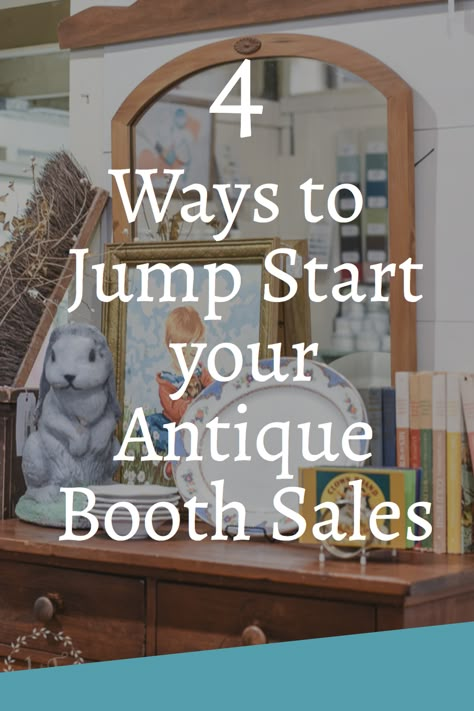 Setting Up A Vintage Booth, Sales Booth Display Ideas, Decorating Booth Space, Antique Mall Booth Ideas Spaces, Fall Vintage Market Displays, Styling An Antique Booth, Antique Booth Vingette, Antique Booth Design Ideas, How To Start An Antique Booth