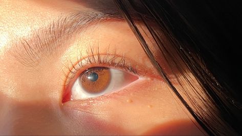 Brown Asian Eyes, Brown Eyes Asian, Kendall Jenner Eyes, The Vampire Diaries Aesthetic, Vampire Diaries Aesthetic, Poc Women, Diaries Aesthetic, Honey Eyes, Brown Eyes Aesthetic