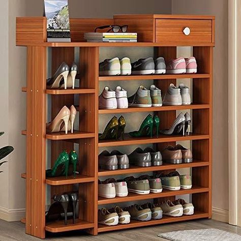 Shoe Storage Display, Large Shoe Rack, Wall Mounted Shoe Storage, Shoe Storage Unit, Space Saving Shoe Rack, Wood Shoe Rack, Shoe Rack With Shelf, Wooden Shoe Racks, Shoe Storage Shelf