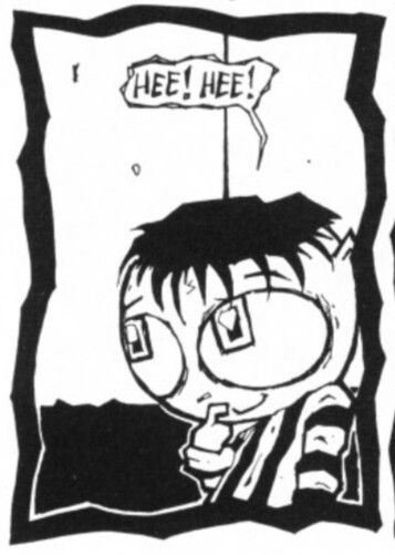 Squee Comic, Johnny The Homicidal Maniac, Jhonen Vasquez, Pin Ideas, Cool Doodles, I Cant Sleep, Fire Art, Invader Zim, Feeling Sick