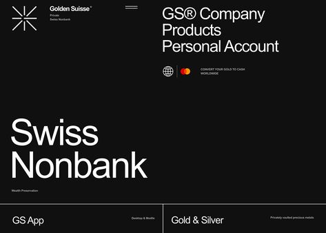 Private Swiss company Portfolio Design Mobile, Swiss Design Website Layout, Swiss Editorial Design, Project Website Design, Swiss Grid Design, Swiss Design Website, Swiss Web Design, Typography Web Design, Elegant Website Design