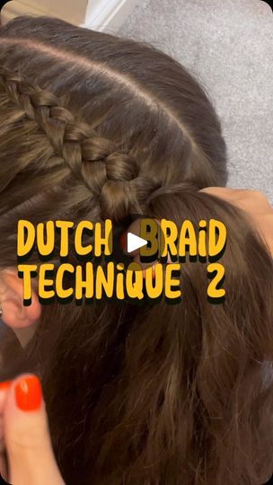 13K views · 763 reactions | Dutch Braids …..Technique 2 💕 its all about the hand position 🙌 #dutchbraids #schoolhair #hairideas #hairtutorial #braids #hair #braids #dutch | Lucy Preston | Taylor Swift · This Love (Taylor’s Version) Dutch Braid Short Hair, Taylor Swift This Love, Dutch Braids Short Hair, Braids Dutch, Dutch Braid Hairstyles, Dutch Braids, Frizz Free Hair, Braids Hair, Athletic Hairstyles