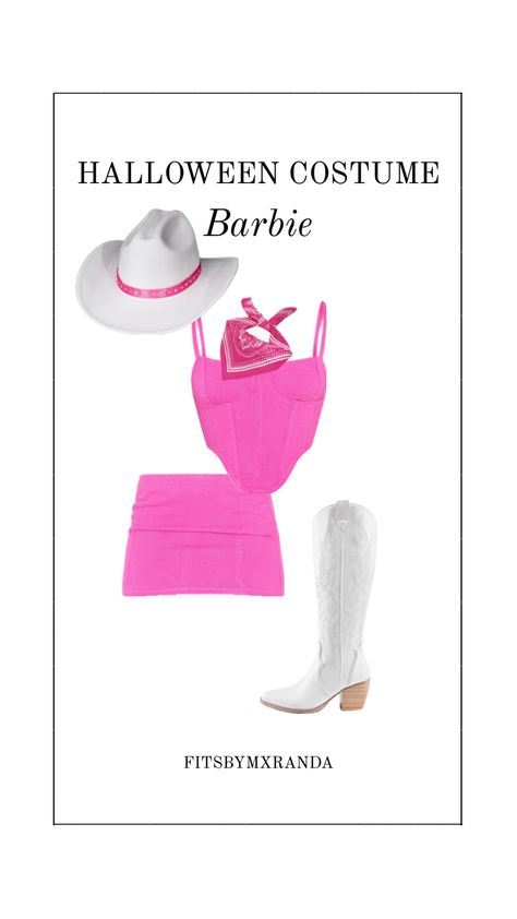 Halloween Costume Inspo | #outfitinspo #halloween #halloweencostume #costume #costumeidea #barbie Barbie Halloween Costume Black Women, Barbie Outfits Halloween, Different Barbies Costumes, Hollywood Halloween Costumes, Barbie Edition, Cowgirl Halloween Costume, Barbie Halloween Costume, Cowgirl Halloween, Barbie Halloween