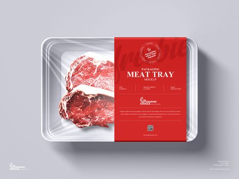 Free Packaging Meat Tray Mockup - Graphic Google - Tasty Graphic Designs CollectionGraphic Google – Tasty Graphic Designs Collection Meat Packaging, Meat Tray, Meat Trays, Meat Packing, Graphic Design Collection, Free Mockup Templates, Plastic Tray, Mockup Downloads, Food Trays