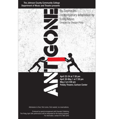 Antigone Theatre Poster Designs on Behance Antigone Poster, College Theatre, 2022 Poster, Poster Advertising, Poster Inspiration, Johnson County, Theatre Poster, The Director, Poster Designs