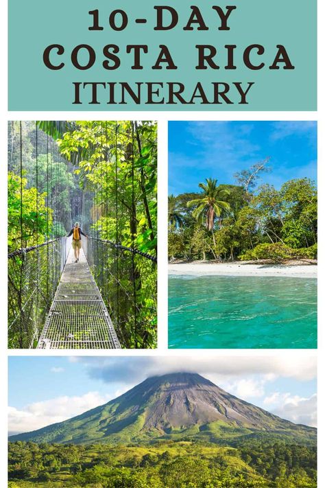 10 Days in Costa Rica, a Detailed Itinerary - Travel Passionate Costa Rica Tours, Costa Rica Waterfalls, Costa Rica Packing, Costa Rica Nature, Costa Rica Photography, Travel To Costa Rica, Wedding Costa Rica, Costa Rica Itinerary, Costa Rican Coffee