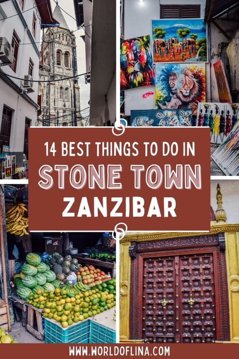 Zanzibar Things To Do, Zanzibar Stone Town, Zanzibar Itinerary, Travel Tanzania, Slave Market, Stone Town Zanzibar, Zanzibar Travel, Africa Vacation, Zanzibar Beaches