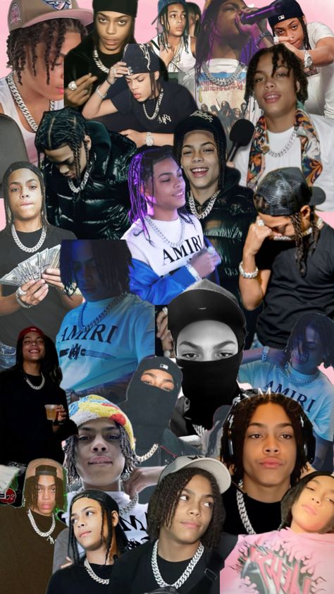 colage of ddot sugahill🙂‍↕️💕 Sugarhill Ddot, Popular Rappers, Pretty Wallpaper Ipad, Cute Dreads, Y2k Background, Do I Love Him, Hey Handsome, Boys With Curly Hair, Cute Rappers