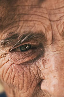 Portrait Of Old Man by Boris Jovanovic Old Eyes Photography, Getting Old Aesthetic, Old Age Photography, Photography Old People, Old People Aesthetic, Old People Portraits, Old Person Portrait, Old Person Drawing, Old People Photography