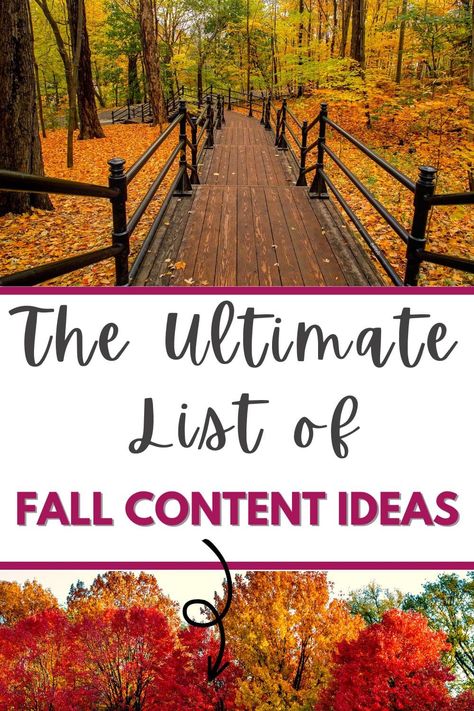 Are you look for Fall social media content ideas or blog post topics for your blog? Do you want some inspiration for all your blog post ideas for Fall? Click here to read this post on the ultimate list of blog post ideas for Fall. As Autumn chases Summer away, it brings many creative opportunities for content creators. Read on to get a dose of inspiration. Fall content ideas for Instagram | Fall fashion blog post ideas | Fall blog post ideas lifestyle via @writerslifeforyou Fall Instagram Post Ideas, Fall Content Ideas, Fashion Blog Post Ideas, Fall Blog Post Ideas, Content Ideas For Instagram, Topics To Write About, Nature Therapy, Blog Post Topics, Blog Post Ideas