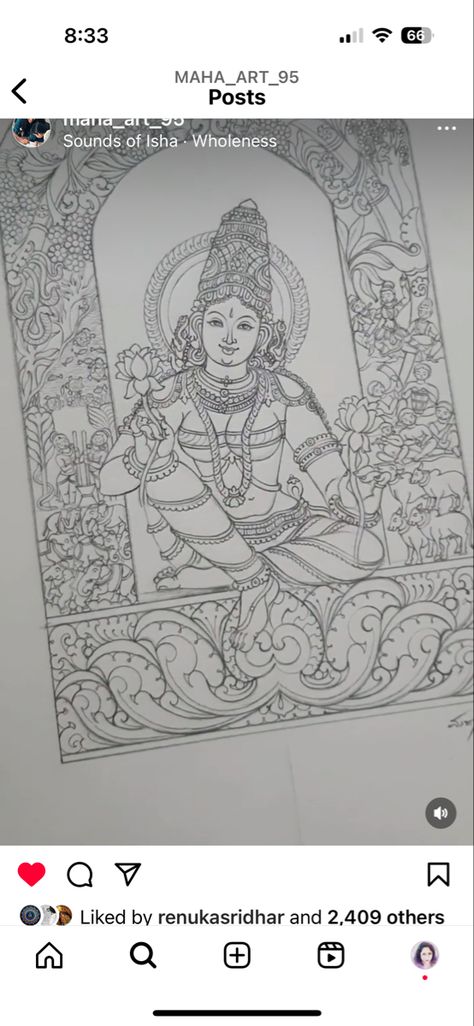 Shilpashastra Drawing, Hindu Sketches, Shilpa Shastra, Tanjore Art, Temple Drawing, Indian Traditional Paintings, Daily Doodle, Kalamkari Painting, Art Basics