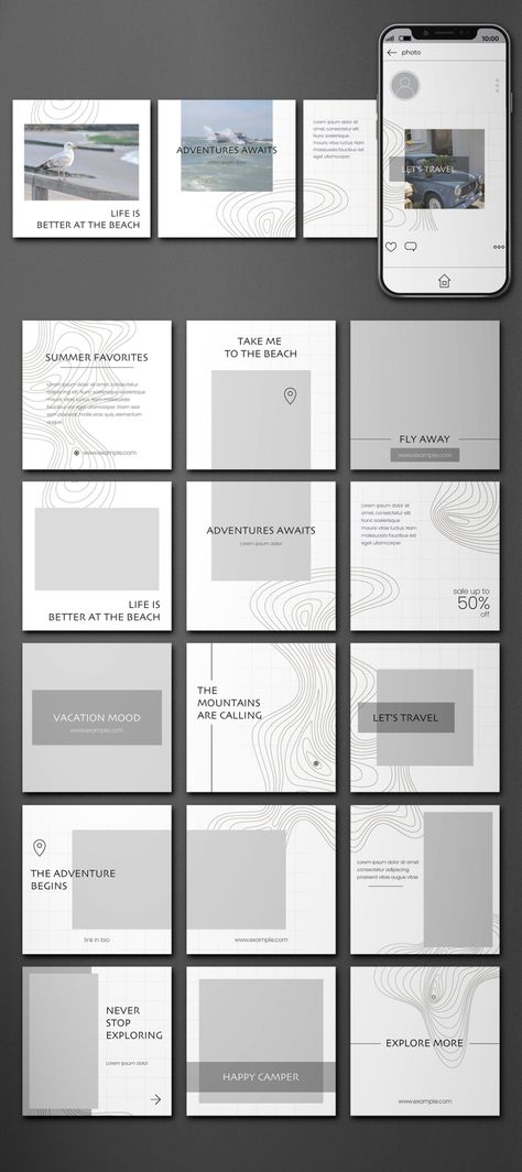 Black And White Social Media, New Post Ideas, Social Media Layout, Web Presentation, Card News, Instagram Design Layout, Insta Layout, Instagram Feed Planner, Exhibition Posters