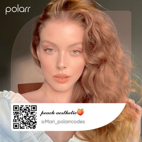 Polarr Codes (Peach Aesthetic)🍑 Peach Aesthetic, Polarr Codes, Polarr Code, Filter, Coding, Incoming Call Screenshot