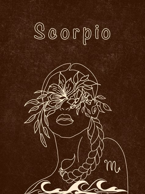 Scorpio Zodiac Illustration, Scorpio Drawing Art, Zodiac Art Drawing, Braids Illustration, Scorpio Zodiac Art, Scorpio Goddess, Scorpio Art, Divine Feminine Goddess, Scorpio Women