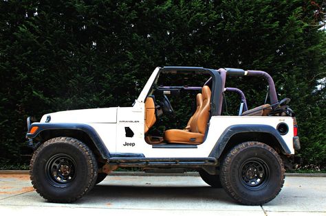 Pretty Jeeps, White Jeep Wrangler, White Jeep, Tj Wrangler, Hors Route, Car Wheels Rims, Jeep Jeep, Dream Cars Jeep, Jeep Tj