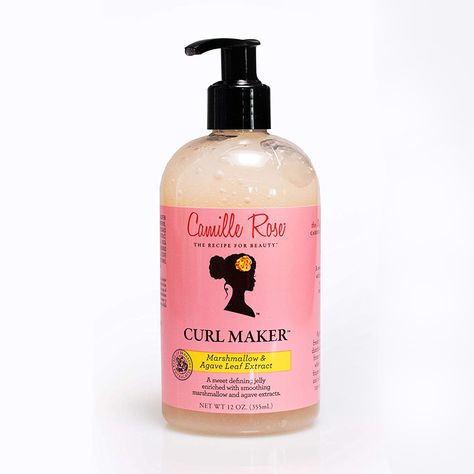 Camille Rose Curl Maker, Curl Maker, Gel Curly Hair, Curl Enhancer, Camille Rose, Aloe Juice, Wash And Go, Promote Healthy Hair Growth, Defined Curls