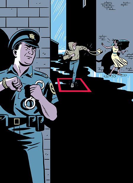 Predictive policing crime prevention software successful for APD - Atlanta Magazine Defund The Police Art, Police Comic Art, Police Sketch Artist, Police Illustration, Detective Cartoon Illustrations, Traffic Police Illustration, Kikuo Johnson, Action Illustration, Police Art