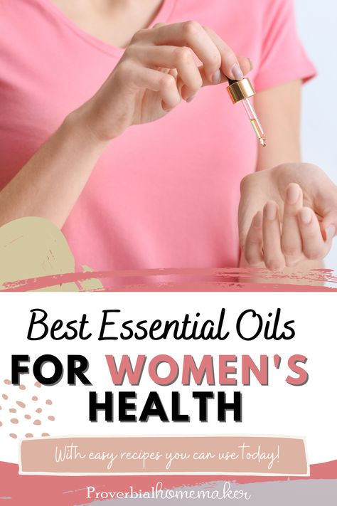 Great tips and recipes for using essential oils for women's health! Essential Oils For Womens Health, Essential Oils For Women, Essential Oil For Swelling, Diy Perfumes, Healing Essential Oils, Essential Oil Mixes, Healthy Lifestyle Habits, Living Essentials Oils, Women Health