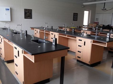 #Childwood #School #Collage #Furniture #Supplier and #Manufacturer #Bangalore. We provide best #LabFurniture and more. Visit our website for Quote https://buff.ly/2AS8otW School Science Lab, Biology Lesson Plans, Science Room, Classroom Interior, Laboratory Design, School Interior, Biology Lessons, High School Classroom, High School Science