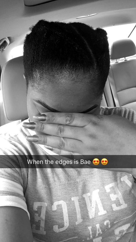 Edges.. 😍😍 Pretty Edges, Hair Game, Natural Hair, Natural Hair Styles, Hair, Quick Saves