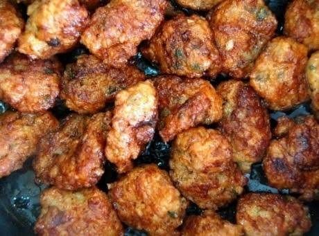 Shrimp Boulettes #shrimp #Boulettes #justapinchrecipes Shrimp Boulettes Recipe, Shrimp Boulettes, Louisiana Shrimp, Recipes Meatballs, Dinner Seafood, How To Make Shrimp, Cinnamon Health Benefits, Steamed Shrimp, Crab Dishes