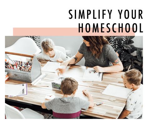 Minimalist Homeschool Room, Uncluttered Home, Allie Casazza, Minimalist Homeschool, Simplified Home, Homeschool Routine, Hamster Wheel, Kid A, Homeschool Room