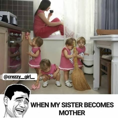 Love For Sister, Facts About Girls, Funny Facts About Girls, Siblings Funny Quotes, Quotes Funny Life, Sister Quotes Funny, Siblings Funny, Brother Sister Quotes, Lazy Boy