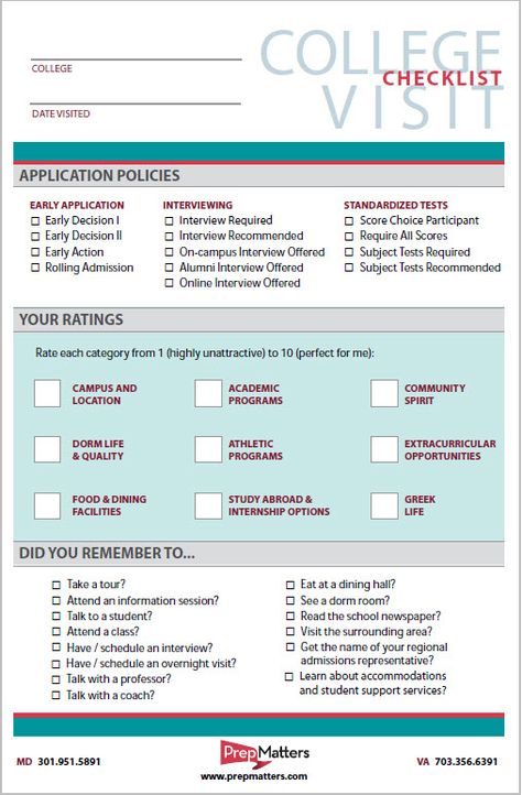 College Tour Checklist, Applying To College Checklist, College Visit Checklist, Senior Year Checklist, College Application Checklist, Senior Year Planning, Junior Year High School, College Tours, College Visits