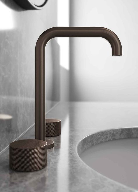 halo x by brodware Bronze Tapware Bathroom, Brizo Baliza Bathroom, Grohe Cool Sunset Brushed, Kohler Vibrant Brushed Bronze, Hansgrohe Brushed Bronze, Manufacturing Engineering, Gin Distillery, Bronze Bathroom, Bathroom Taps