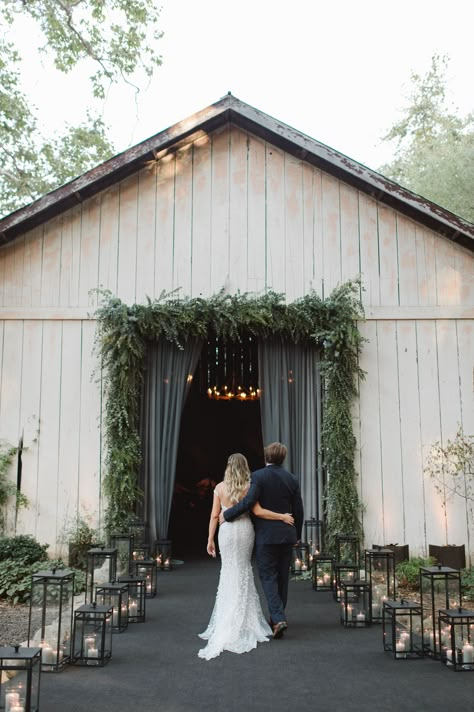 Venue Exterior, Barn Wedding Decor, Summer Barn Wedding, Olive Green Bridesmaid Dresses, Wedding Space, Greenery Wedding Decor, Rustic Modern Wedding, Wedding Decoration Ideas, Barn Wedding Decorations