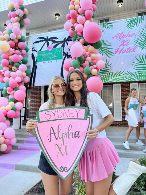 Beverly Hills Hotel Sorority Bid Day, Beverly Hills Sorority Bid Day, Hotel Bid Day Theme, Beverly Hills Hotel Bid Day, Lucky Bid Day Theme, Beverly Hills Bid Day Theme, Beverly Hills Bid Day, Bid Day Themes Unique, Bid Day Signs