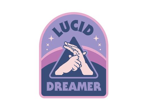 Lucid Dreamer Patch Design Green Stickers, Sticker Inspiration, Gold Logo Design, Patch Ideas, Lucid Dream, Stickers Design, Green Sticker, Lucid Dreaming, Etsy Products