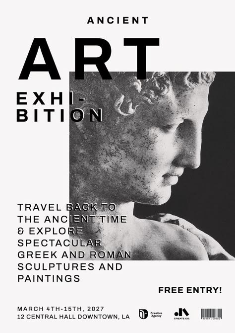 Ancient art exhibition | premium image by rawpixel.com / ton Sculpture Exhibition Poster, Ancient Background, Sculpture Exhibition, Creative Advertising Design, Roman Sculpture, White Backgrounds, Art Exhibition Posters, Museum Poster, Awesome Designs