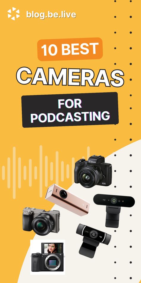 Ready to elevate your podcast game? Check out our new article on the top 10 cameras for podcasting in 2023! Discover why video can be a game-changer for your podcast! From budget-friendly to professional picks, we've got you covered.😉 Best Cameras, Audience Engagement, Youtube Live, Video Cameras, Facebook Live, Image Processing, Mirrorless Camera, Best Camera, Video Camera