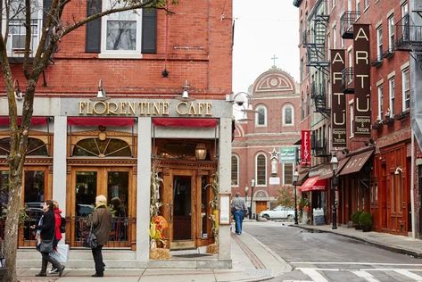 North End Boston Neighborhood Guide - Compass North End Boston, Boston North End, Boston Neighborhoods, Freedom Trail, Neighborhood Guide, Historic District, Cozy Autumn, Italian Dishes, Autumn Cozy