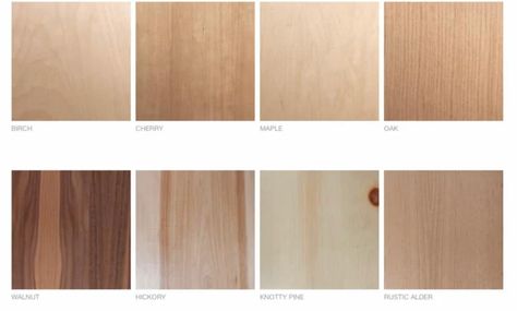 Wood Grain Melamine Kitchen Cabinets, Wood Laminate Kitchen Cabinets, White Oak Veneer Kitchen Cabinets, Textured Melamine Kitchen Cabinets, Melamine Cabinets Kitchen, Beech Wood Cabinets, Melamine Kitchen Cabinets, Types Of Wood Cabinets, Natural Maple Kitchen Cabinets