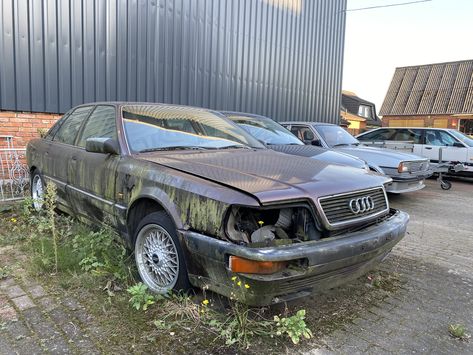 https://flic.kr/p/2jJSMoG | There is still hope for the Audi V8 Old Audi, Audi V8, Audi A3 Saloon, Audi 200, Audi 80, Abandoned Jdm Cars, Abandoned Cars, Old Car, Cars And Motorcycles